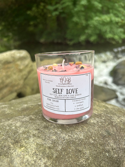 Self Love: Self Love, New Love, Love Rebirth Manifestation Candle