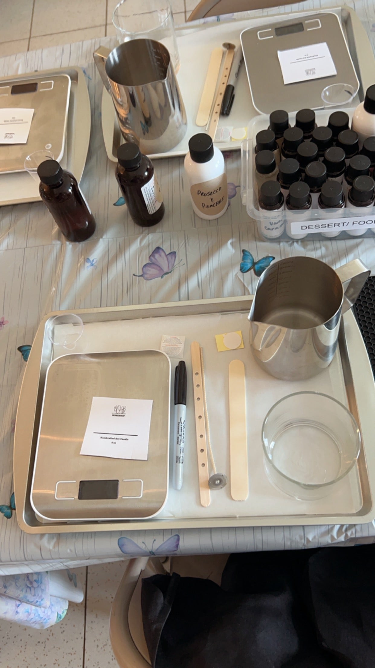 Private Party/ Corporate Wicks & Butters 90 minute Candle Making Workshop ONSITE