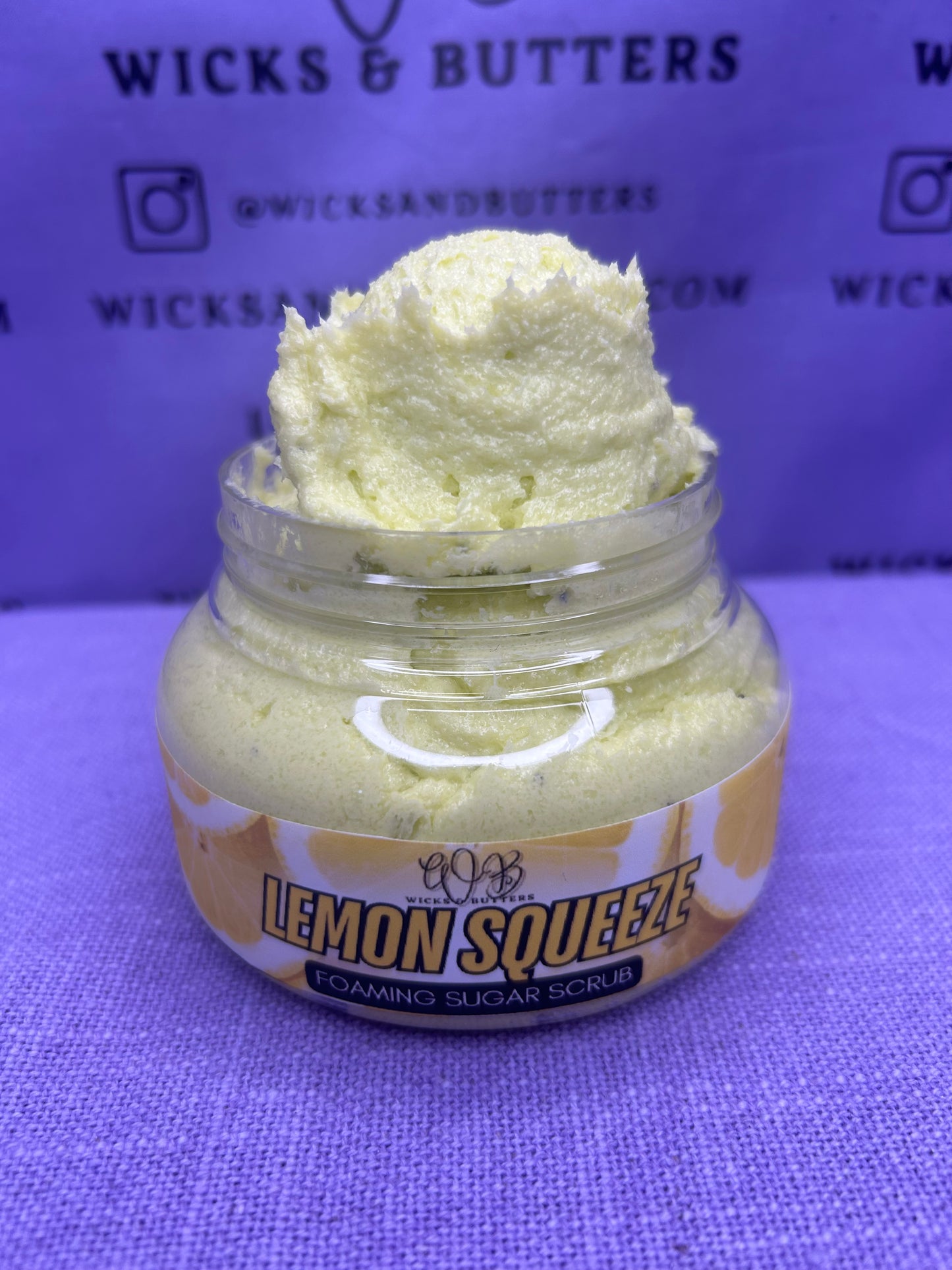 Foaming Sugar Scrub