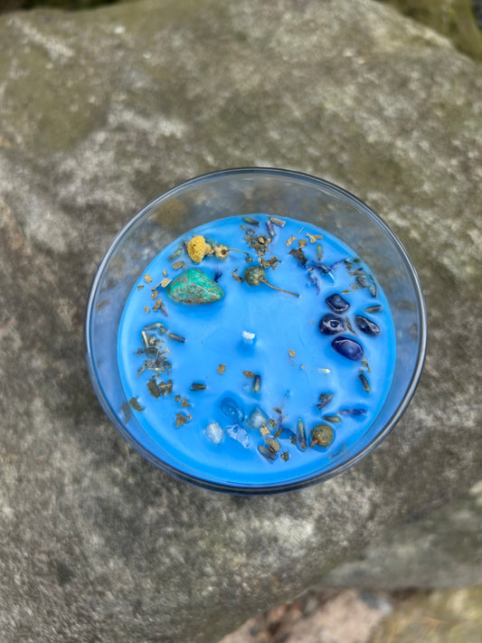 Over It: Cleansing, Calming & Banisher of Negative Energy Manifestation Candle