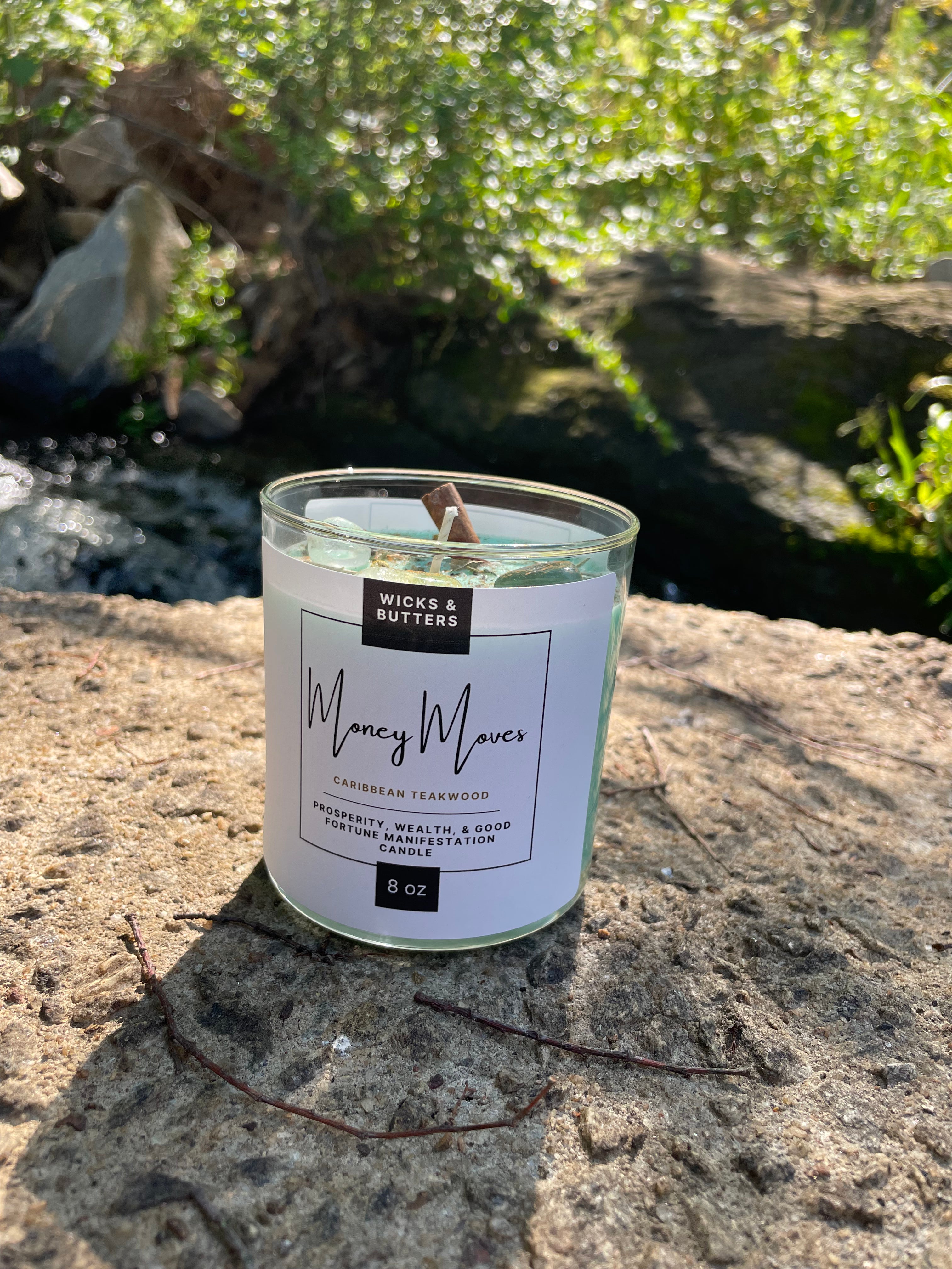 Money Moves * Prosperity, Wealth, & Good Fortune Manifestation Candle