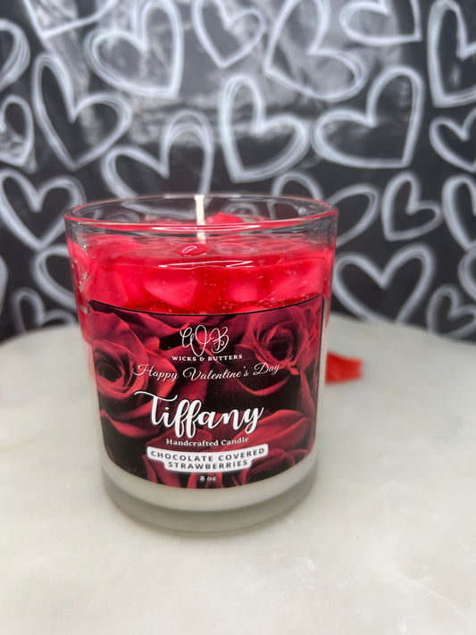 Personalized Love Candle