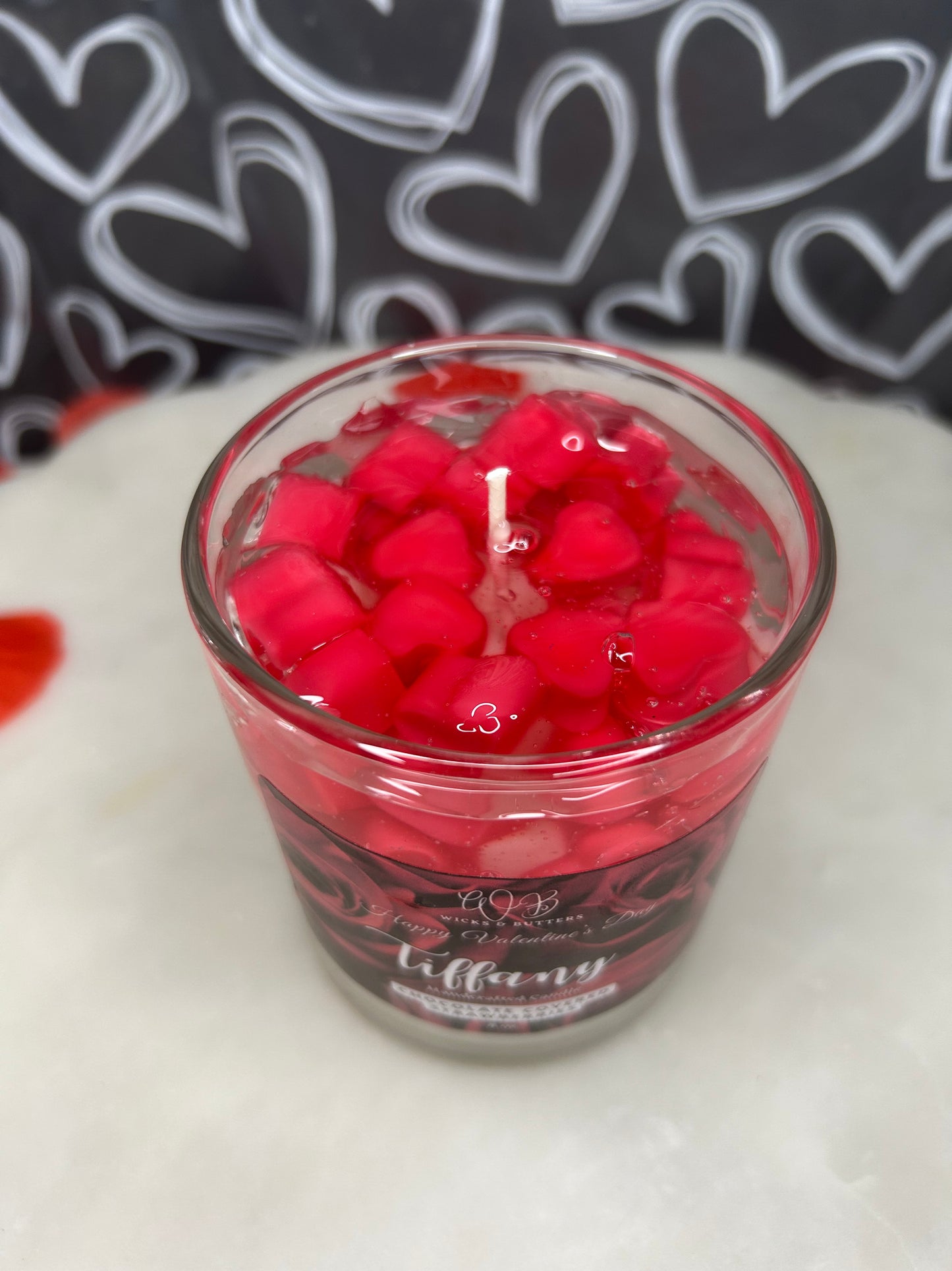 Personalized Love Candle