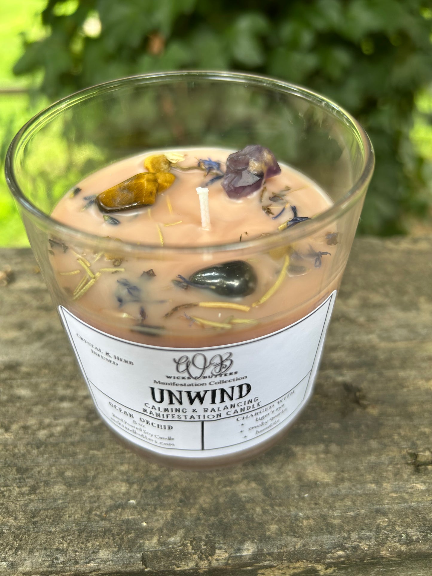 Unwind: Calming & Balancing Manifestation Candle