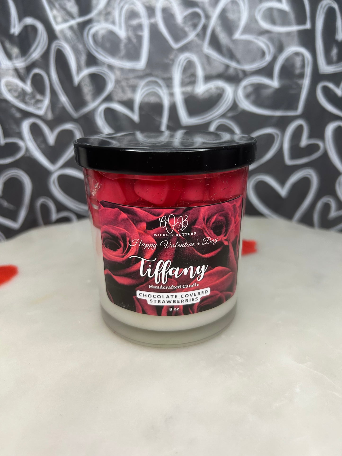 Personalized Love Candle